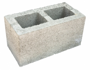 Камень стеновой двухпустотный СКЦ- 1р (крамзитобетон)